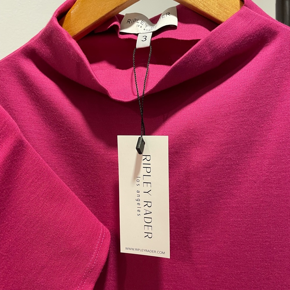 Ripley Rader FUCHSIA PONTE KNIT SKYE DRESS - Picture 4 of 8